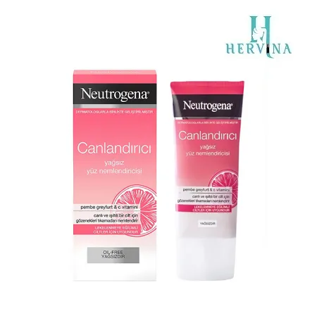 کرم مرطوب کننده فاقد چربی با عصاره گریپ فروت مدل Canlandirici حجم 50 میل نوتروژینا