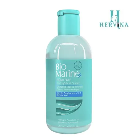 مایع پاک کننده آرایش مناسب پوست های چرب و جوش دار 250میل بایو مارین