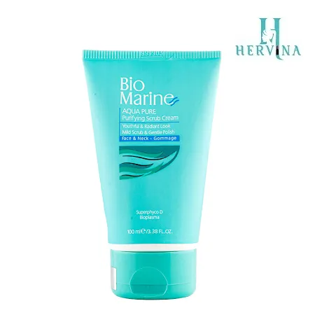 اسکراب و لایه بردار صورت و گردن بایو مارین حجم 100 میلی لیتر